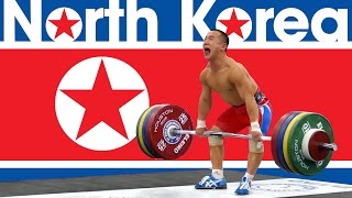 North Korea Full Session - Om Yun Chols Heavy Day Heavy Squat Triples With Pause