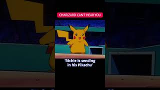 Sorry Ash, Charizard's in charge