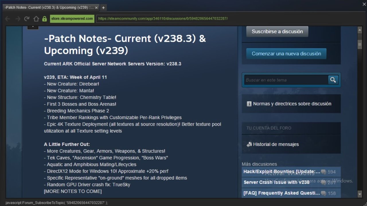 NUEVA ACTUALIZACIÓN DE ARK 239!!!!!! SEMANA DEL 11 DE ABRIL 23966