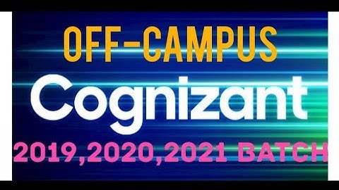 Cognizant Accenture, Capgemini , & teradata off-campus hiring | Batch 2019 | 2020 | 2021