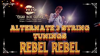 3 String Classics - David Bowie in EBE Tuning