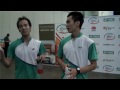 Australian Badminton Open 2012 - Day 3 Interviews