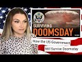 New Zealand Girl Reacts to HOW THE US GOVERNMENT WILL SURVIVE DOOMSDAY 😱😳