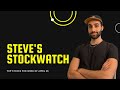 Steve&#39;s Stockwatch - April 26