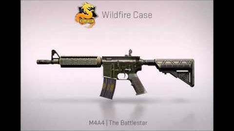 M4A4 | The Battlestar Showcase! " Wildfire Case Showcase! "