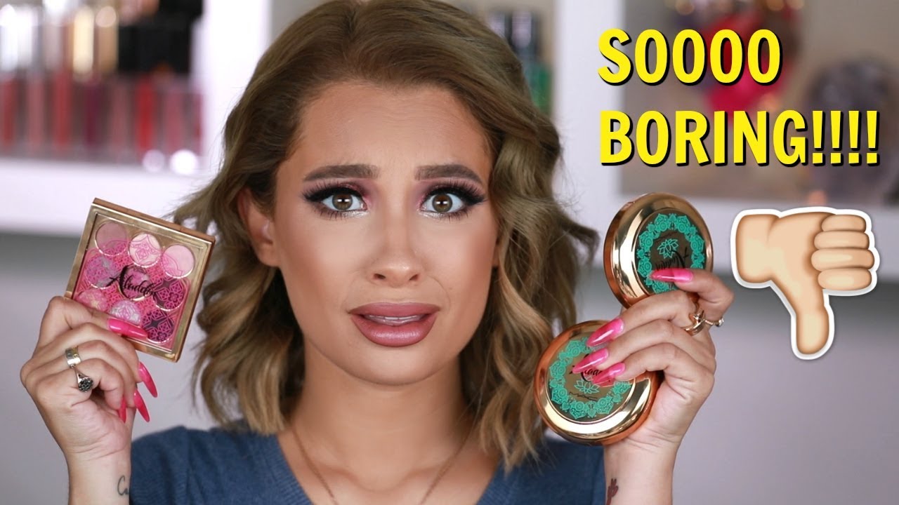 BORING AF!!! MAC X ALADDIN COLLECTION REVIEW