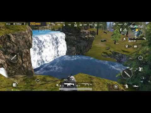 view of waterfall in PUBG Mobile Livik..