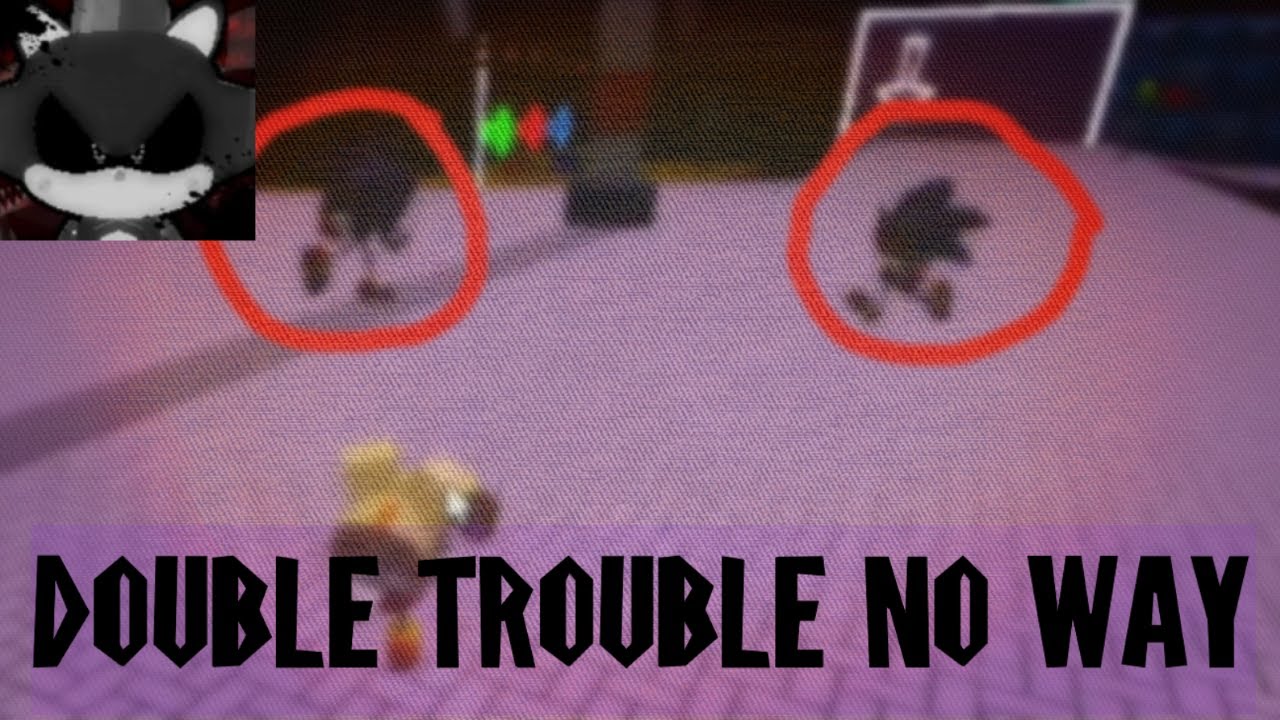 sonic exe the disaster double trouble no way!