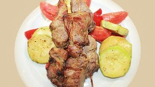 Шашлык в духовке - Как приготовить шашлык дома / Shashlik Recipe - Pork Barbecue(Готовим шашлык дома. Очень простой рецепты домашнего шашлыка в духовке. Самый лучший рецепт домашнего шашл..., 2016-10-25T15:37:16.000Z)