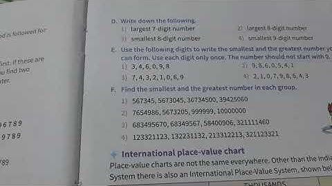 Class 5 maths| Ch 1 large numbers| Lecture 8 Ex 1.3 Qué D and E | By Shalini Kushwaha