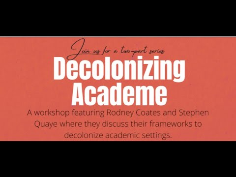 Decolonizing Academe
