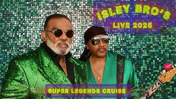THIS MAN IS 85 YO 🙌🏽 STILL 🔥 The Isley Brothers Live on the Super Legends Cruise 2025