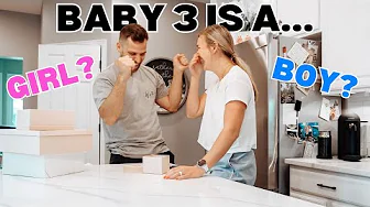 BABY 3 IS A.... | Gender Reveal & Telling The Girls