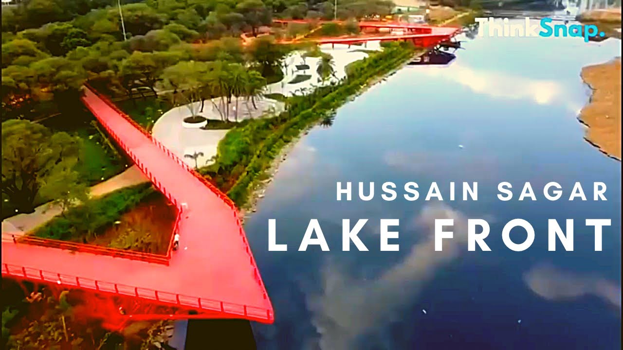 Hussain Sagar Lake Front | Tankbund | Drone | Happening Hyderabad 