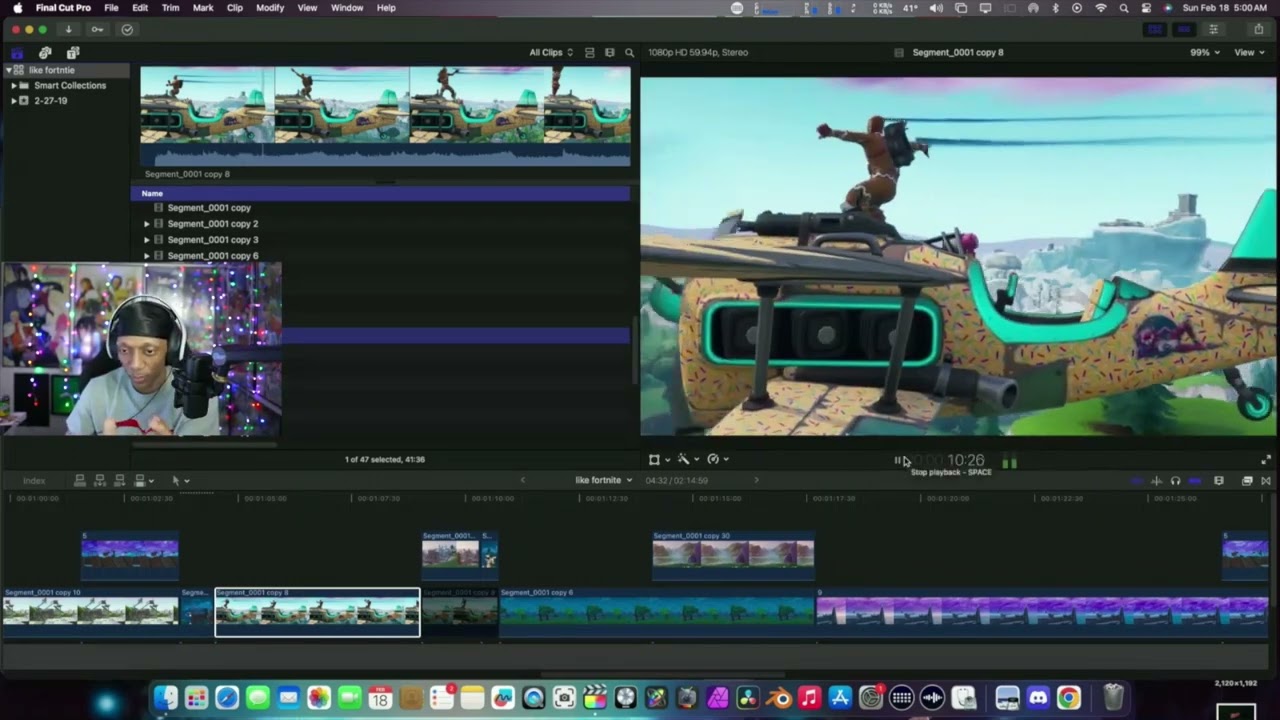 Jakwon shows off his unreleased 2018 Fortnite music video