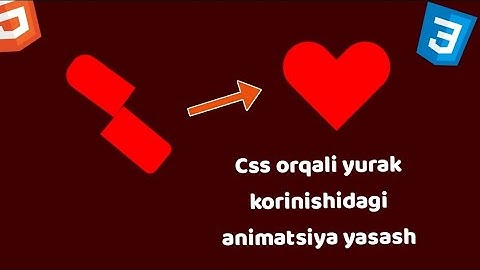 Css da animatsiya yasash | Css da oddiy va chiroyli animatsiya yasash