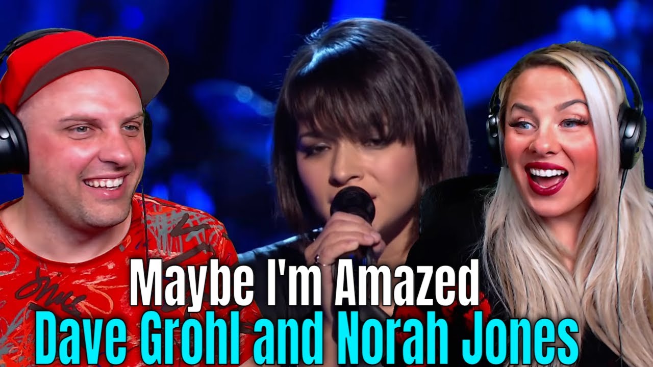 Dave Grohl and Norah Jones - Maybe I'm Amazed (Paul McCartney Tribute) THE WOLF HUNTERZ REACTIONS