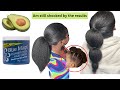 How i used avocado and blue magic for extreme hair growth and thickness hair never stops growing