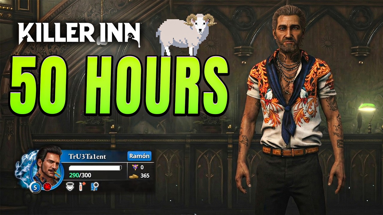 WHAT 50 HOURS OF KILLER INN LOOKS LIKE AS LAMB!