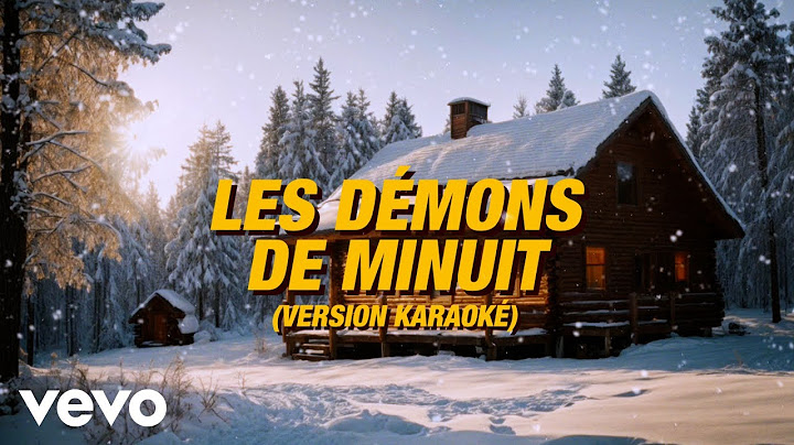 Julien Doré - Les démons de minuit (Clip karaoké)