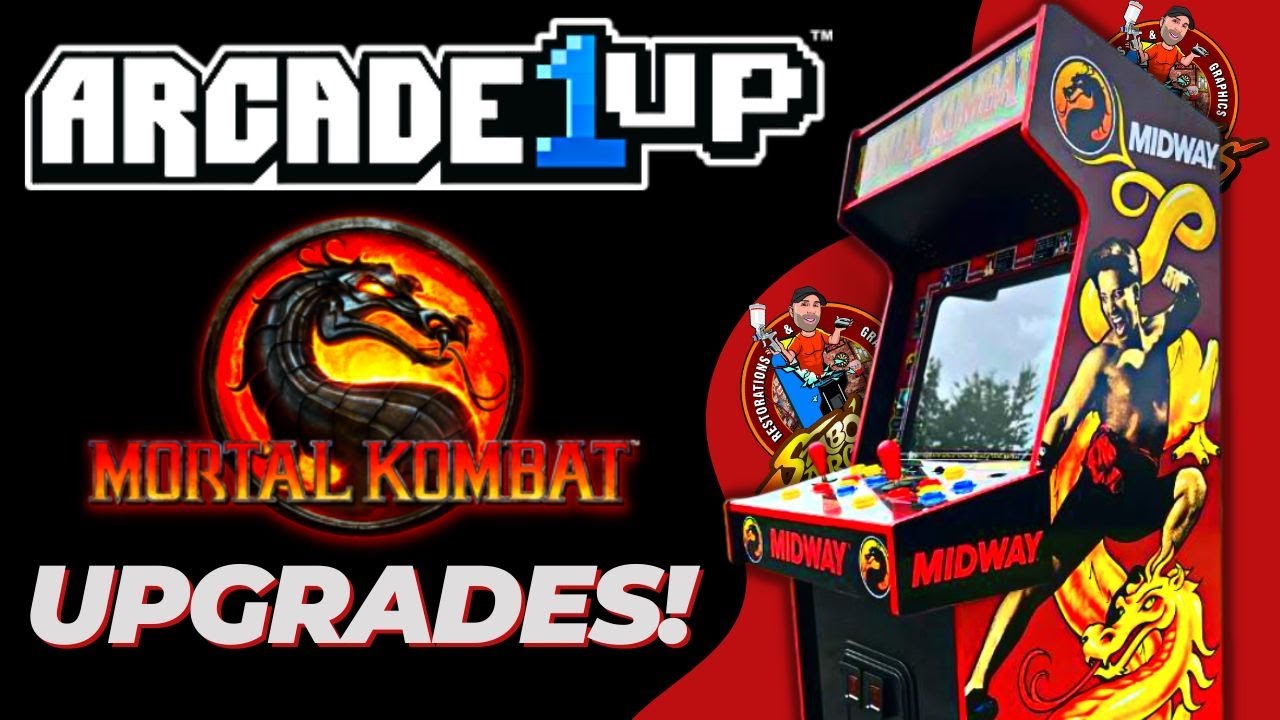 Mortal Kombat 1 bezel- Arcade 1Up – Szabo's Arcades