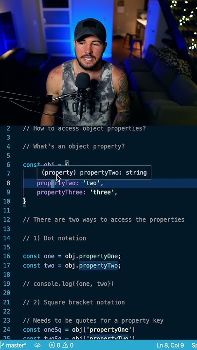 What Really Is An Object Property In JavaScript? - YouTube