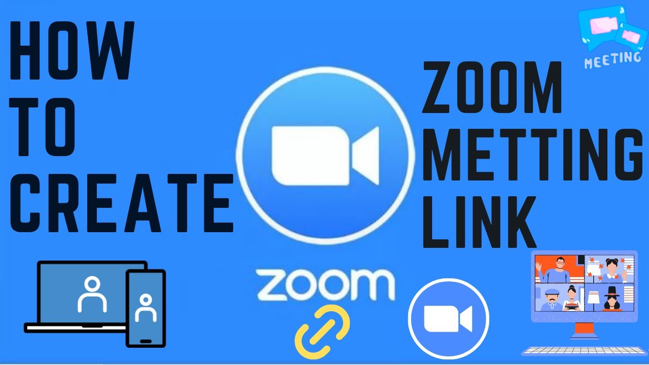 How To Create Zoom Meeting Link Schedule A Meeting Share Meeting 