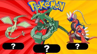 Guess the name of the pokemon Type:Dragon | Pokemon quiz & Pokemon Guess 2023
