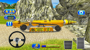 Tunnel Boring Machine Simulator 3D - Highway Bridge Construction - Android Gameplay