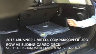 The 2015 4runner is available as a well equipped sr5; sr5 premium with
additional amenities; trail; trail premium; limited, and, new for
2015, trd pro series...