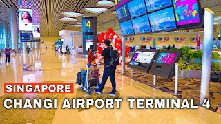 Singapore Airport | Changi Airport Terminal 4 After Reopened
