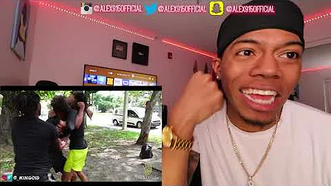 KING CID VS SMOOTH GIO!!**PULLED UP**🥊🔥😱 *ACTUAL FOOTAGE* REACTION