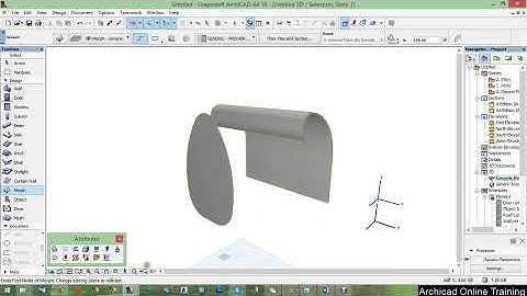 Part 4 - finishing the column with a little deco - ArchiCAD 18 tutorial 2015 A to Z ( Full HD)