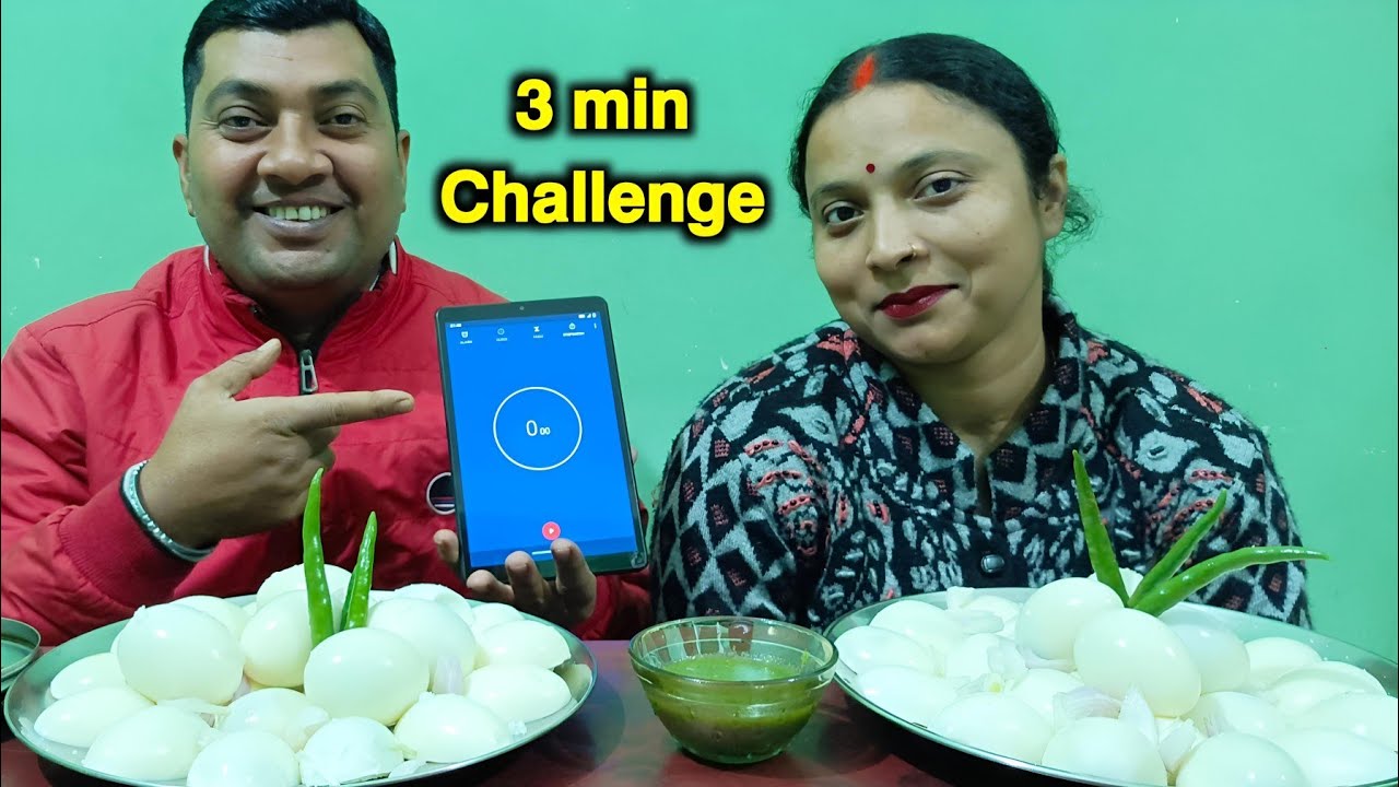 40 Boil Egg Eating Challenge, 3 min Challenge Egg Eating Asmr, Food Eating Challenge, Asmr Video |