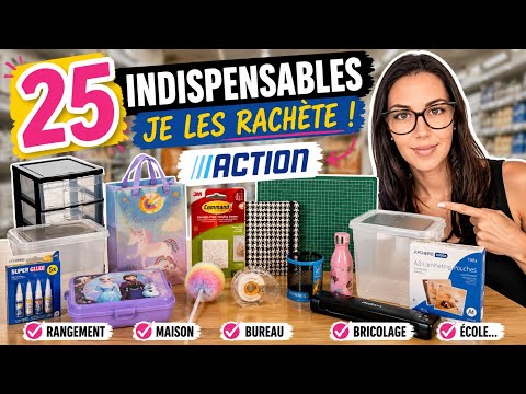 25 produits Action que je rachète TOUJOURS 😍 Mes indispensables à petit prix !