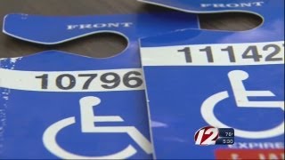 Police crack down on handicapped parking