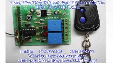 Mach Chong Trom Dung PIR - Thiet Ke Mach Chong Trom Bang Cam Bien PIR