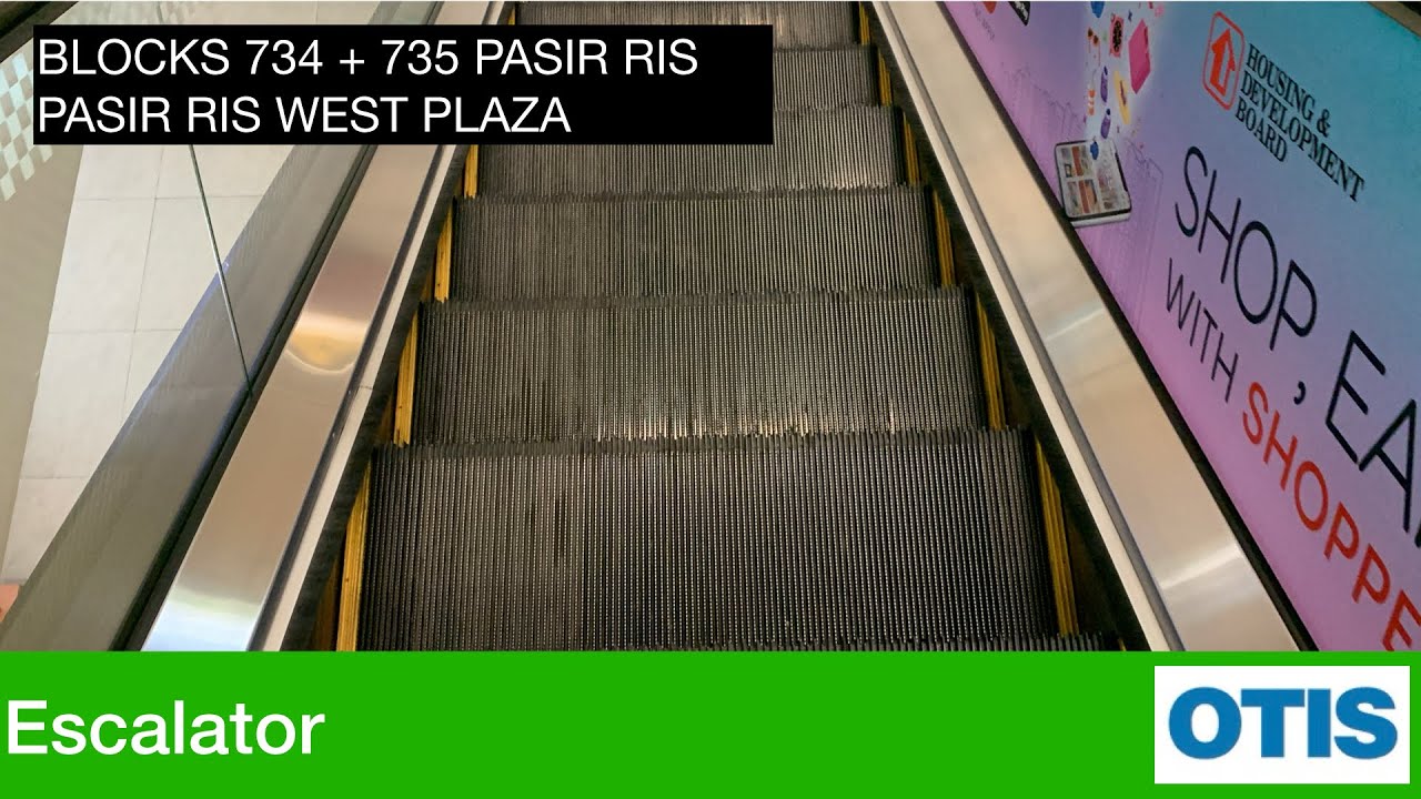 HDB Block 734/735 Pasir Ris West Plaza || Otis Escalator 🛍️