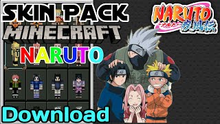 Showcase Skin Pack Naruto Shippuuden di Minecraft PE screenshot 5