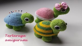 Tartaruga Amigurumi crochê parte 1/2