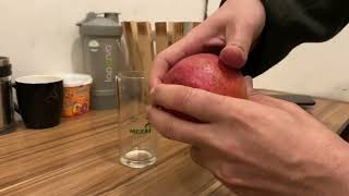 طريقة عمل عصير الرمان باليد️