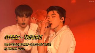 [DVD] ATEEZ - 'DESIRE' in SEOUL 2022 | THE FELLOWSHIP: BEGINNING OF THE END CONCERT Resimi