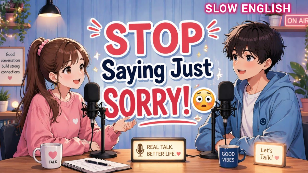 How to Say Sorry in English (Easy Way) | Daily Conversation Practice ...