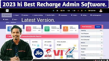 2023 ka best multi Recharge Admin portal | How to start multi Recharge business | CPSCompany