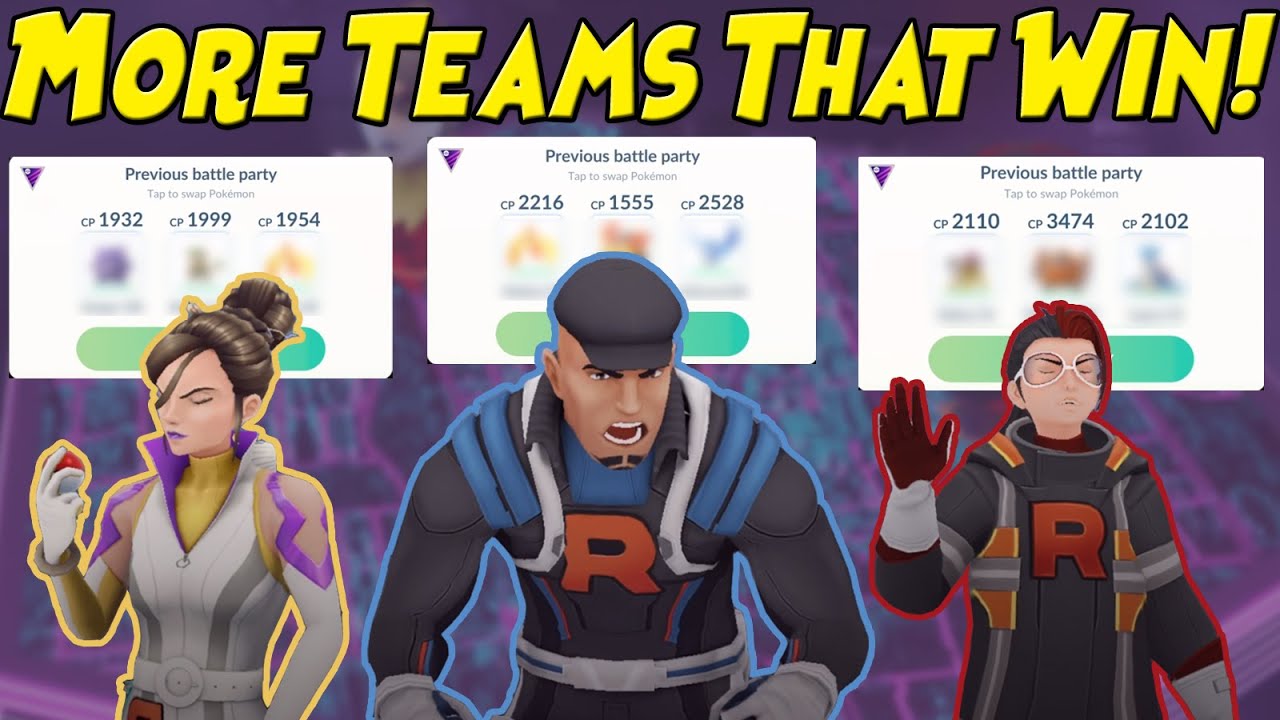 Tips to Defeat Team GO Rocket's Sierra, Cliff, and Arlo in Pokémon