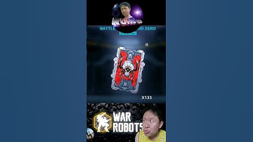 ลุ้นบัตร แดง หาปืนใหม่ Open 10 data cards War​ Robots​ #warrobots #rungch