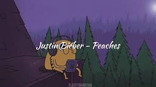 Justin Bieber - Peaches ft. Daniel Caesar, Giveon {Slowed+Reverb}