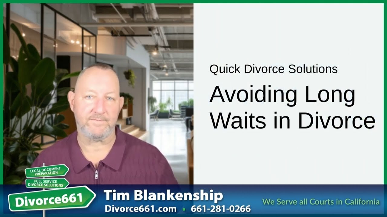 What If I Don’t Want to Wait Six Months for My Divorce? | Los Angeles Divorce 