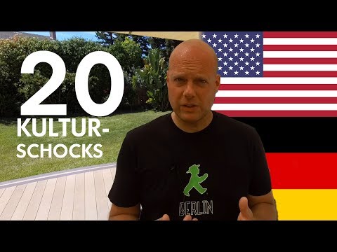 Video: 12 Kulturschocks Haben Amerikaner In Deutschland
