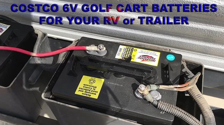 Costco 6V Golf Cart Battery For Your RV or Trailer - Affordable Off Grid Power